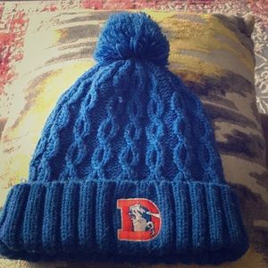 DENVER Bronco REEBOK beanie blue